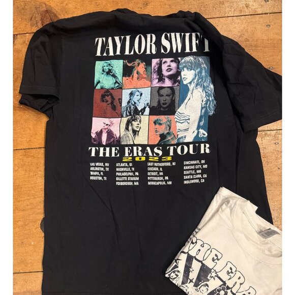 Taylor Swift Eras Tour 2023 Matching Mom & Mini Shirt Set (L & Youth XS) - Picture 1 of 7